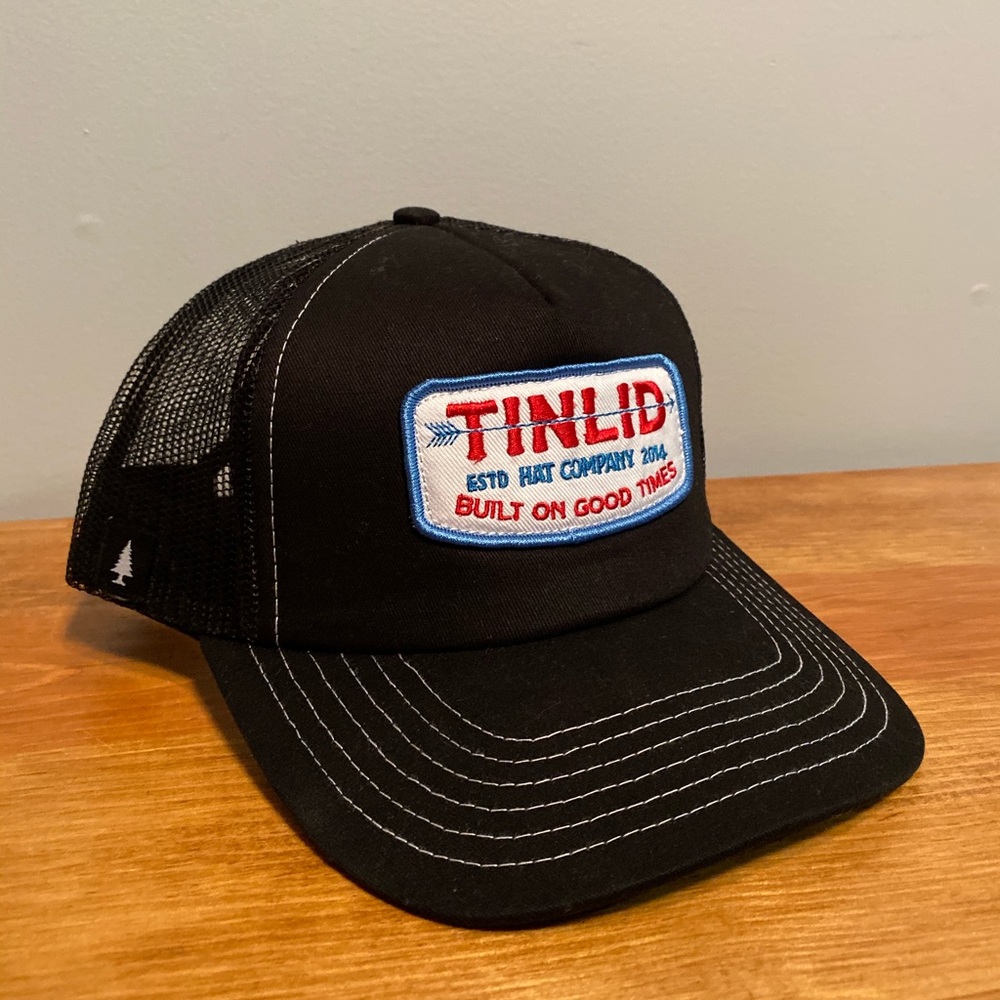 trucker hat with pencil holder (nwot)